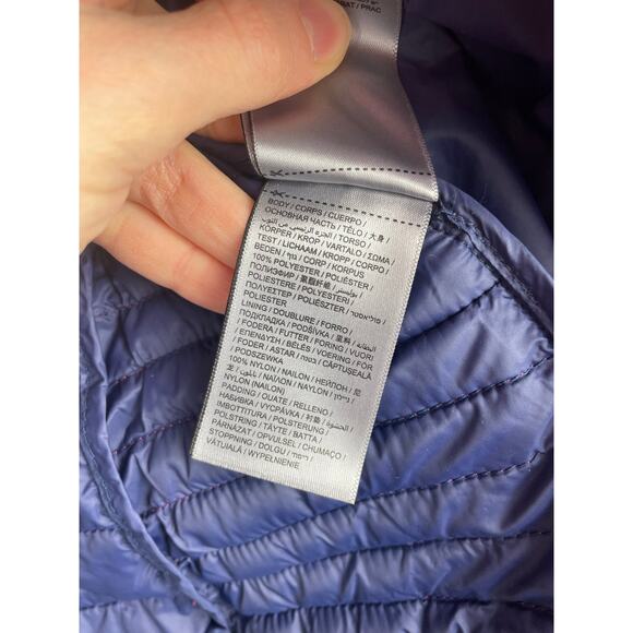 Superdry Power Fade Jacket Pink Purple Ombre Fur Lined Hood Size US 2 Ski Coat - Picture 12 of 15